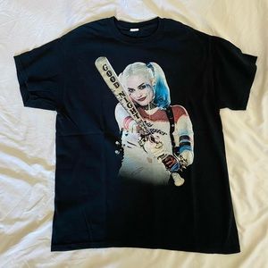 Harley Quinn DC Justice League Shirt Medium